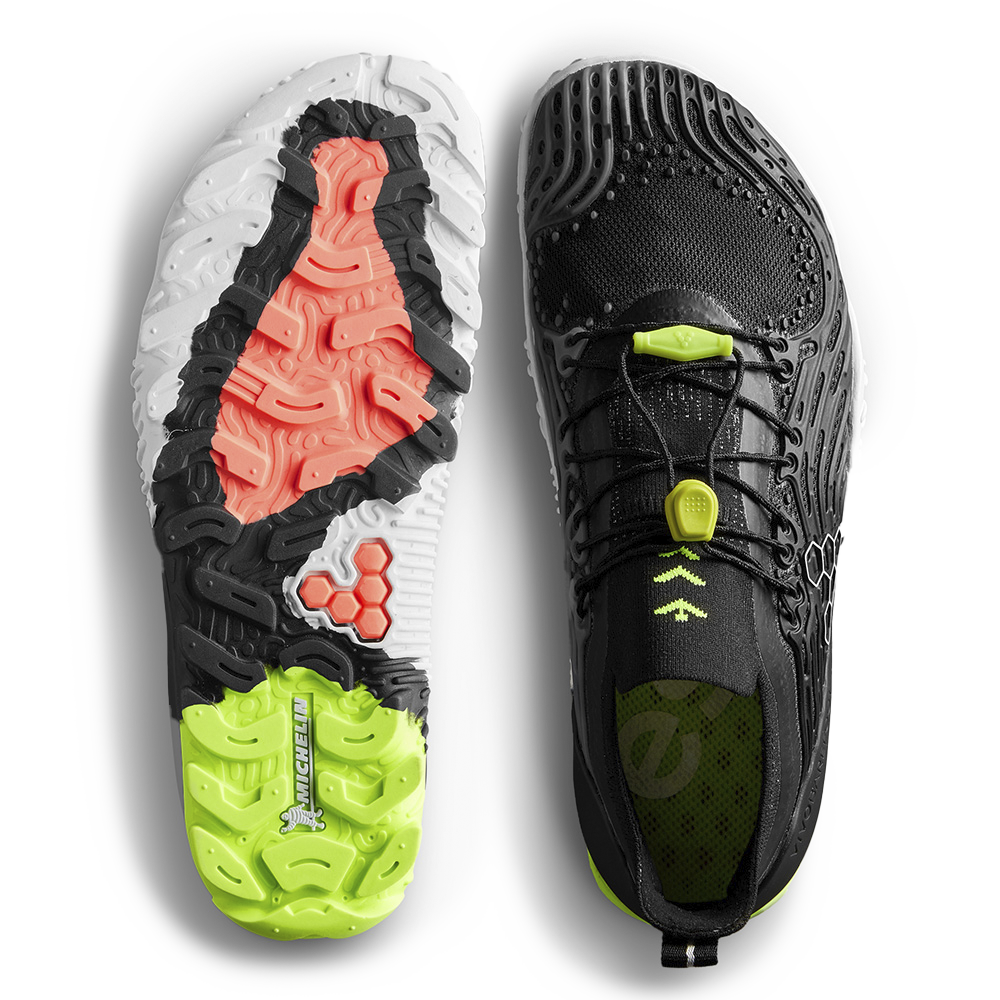 Hydra Esc Womens Obsidian/Safety Yellow - Image 2
