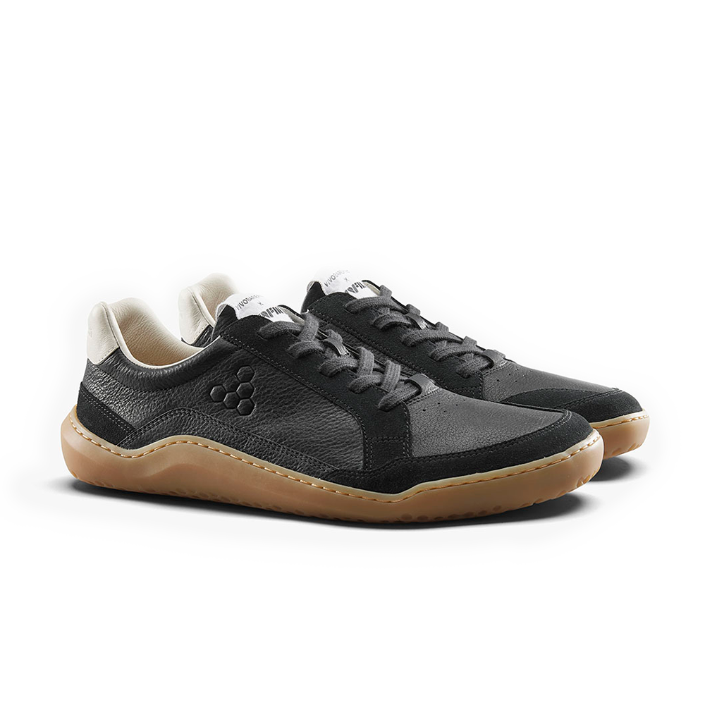 Gobi II Sneaker Premium Leather Womens Obsidian - Image 4