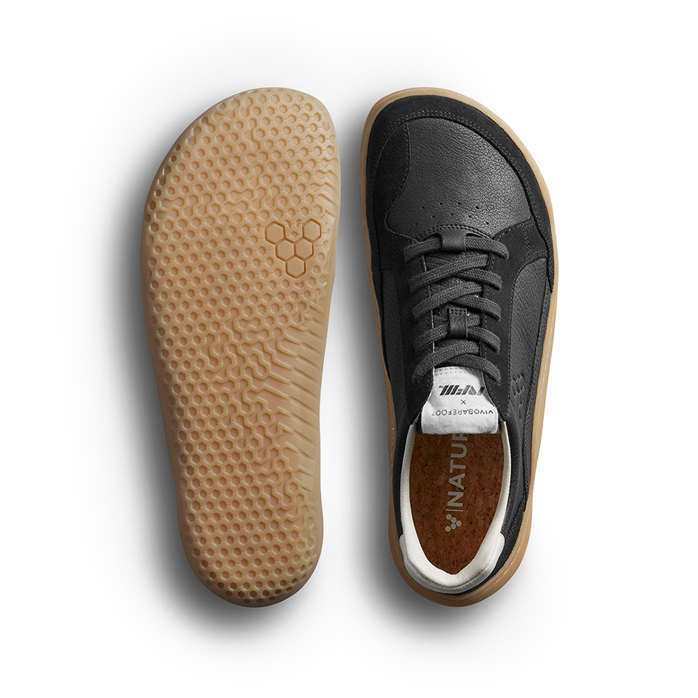 Gobi II Sneaker Premium Leather Womens Obsidian - Image 2