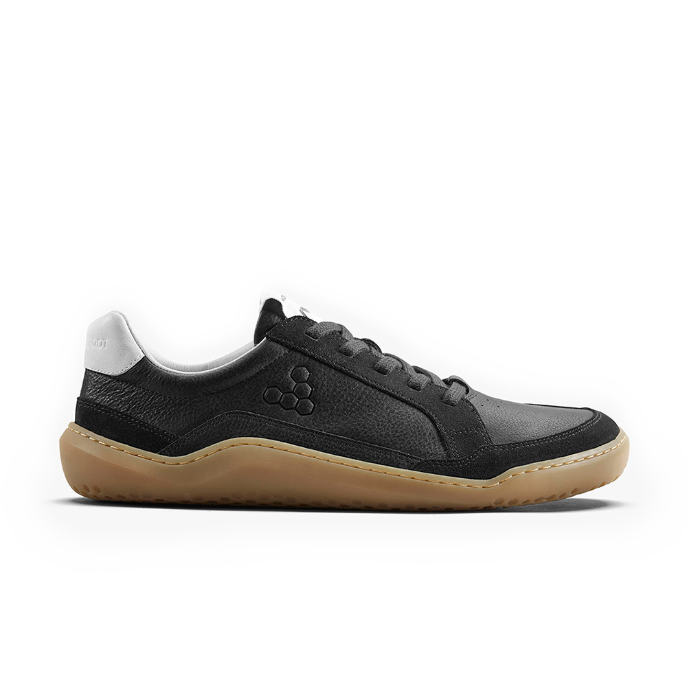 Gobi II Sneaker Premium Leather Womens Obsidian