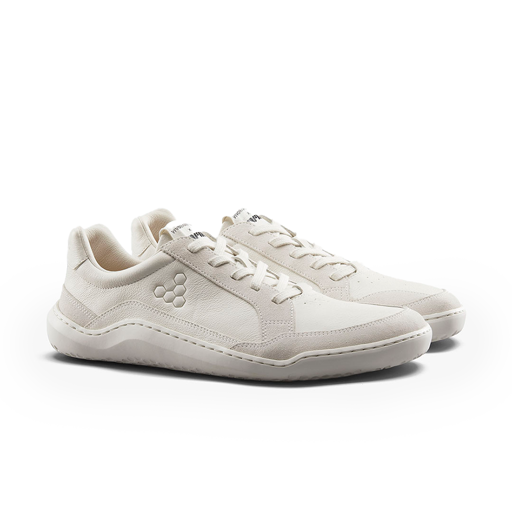 Gobi II Sneaker Premium Leather Womens Limestone - Image 4