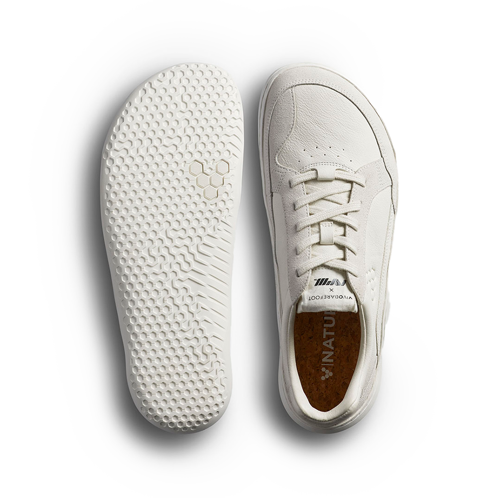 Gobi II Sneaker Premium Leather Womens Limestone - Image 2