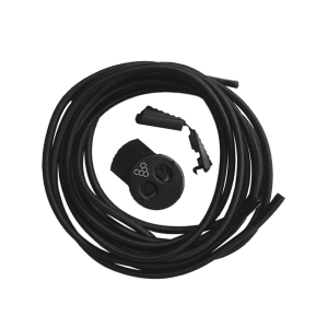 Toggle Laces Adult Plain Black
